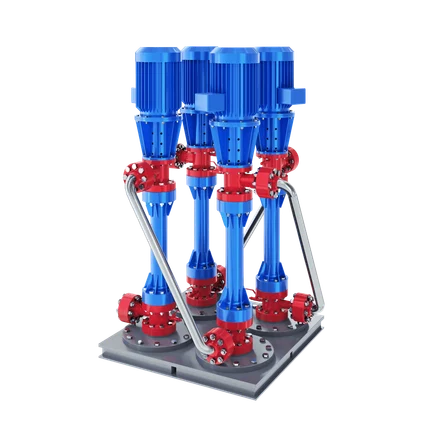 ВЕРТИКАЛЬНЫЕ НАСОСЫ КАСКАДНАЯ УСТАНОВКА